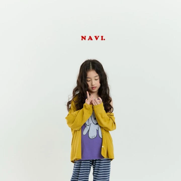 Navi - Korean Children Fashion - #childofig - Dog Sleeveless Tee - 3