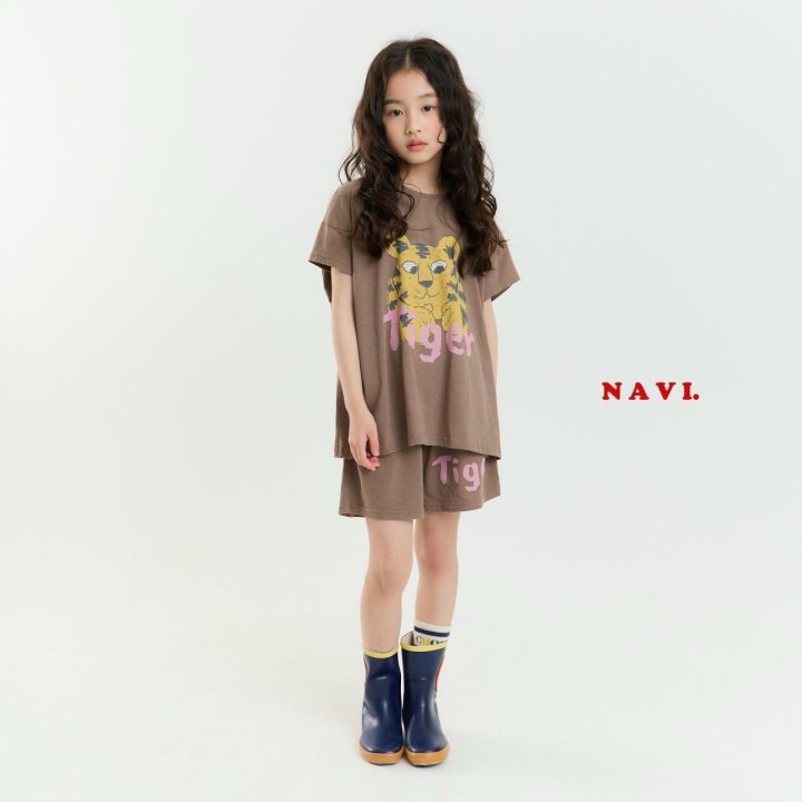 Navi - Korean Children Fashion - #childofig - Tiger Tee - 7