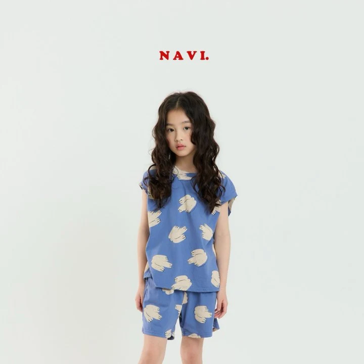 Navi - Korean Children Fashion - #childofig - Cuckoo Sleeveless Tee - 3