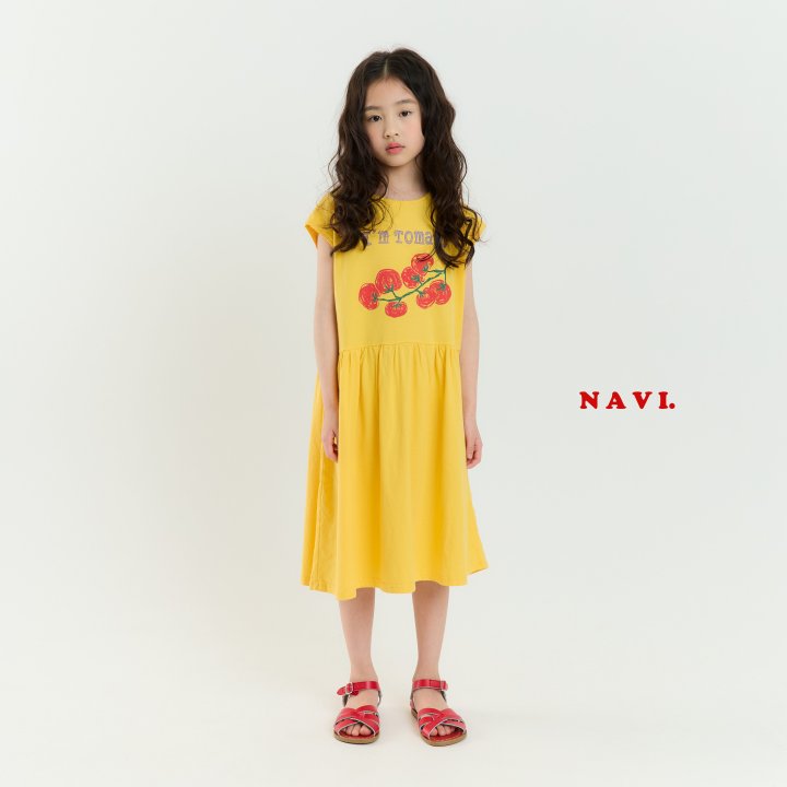 Navi - Korean Children Fashion - #childrensboutique - Tomato One-piece - 10