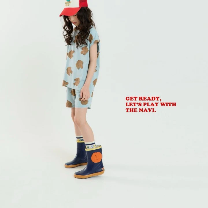 Navi - Korean Children Fashion - #designkidswear - Cuckoo Sleeveless Tee - 6