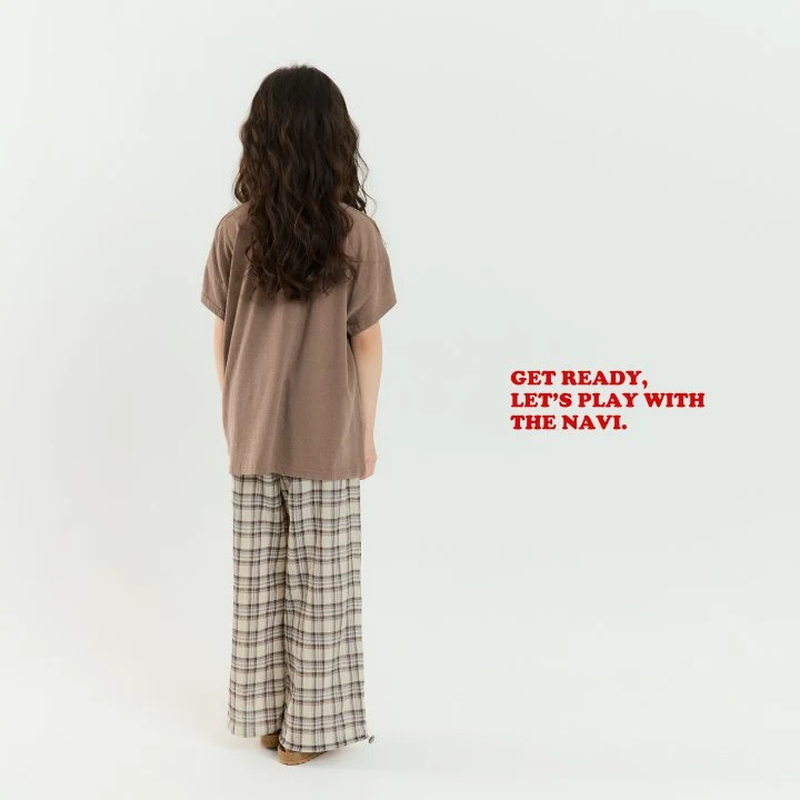 Navi - Korean Children Fashion - #discoveringself - Checkered Pants - 6
