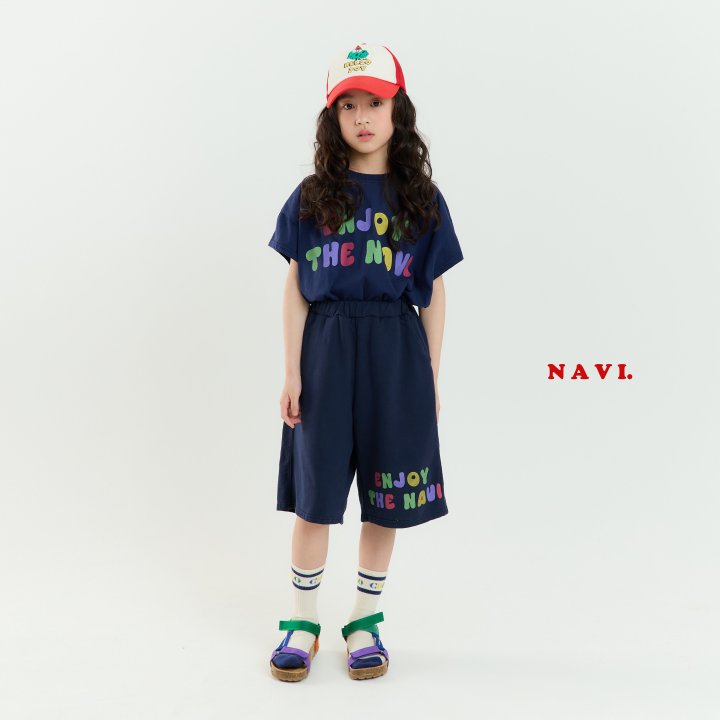 Navi - Korean Children Fashion - #fashionkids - Enjoy Tee - 2