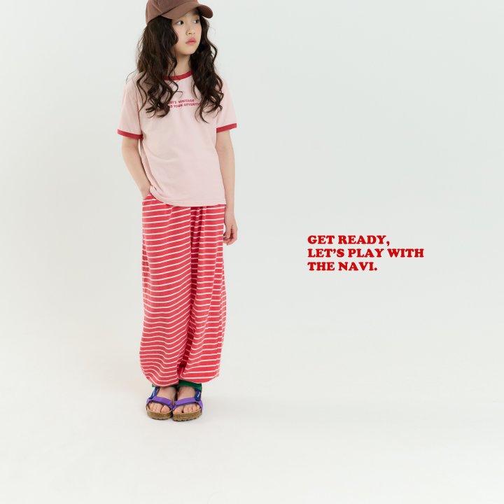 Navi - Korean Children Fashion - #kidsshorts - Attention Tee - 2