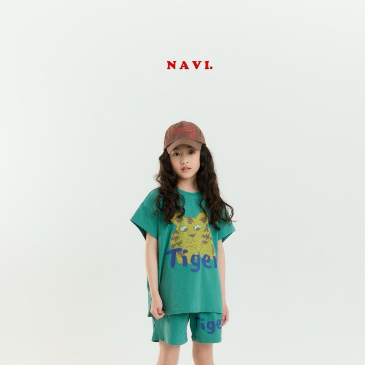 Navi - Korean Children Fashion - #littlefashionista - Tiger Tee - 3