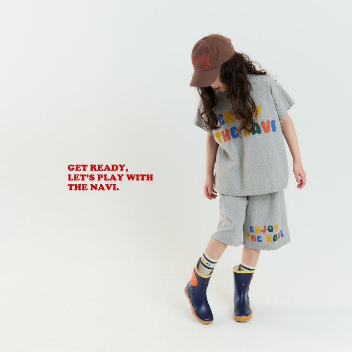 Navi - Korean Children Fashion - #littlefashionista - Enjoy Tee - 7