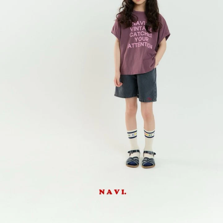 Navi - Korean Children Fashion - #littlefashionista - Arc Denim Pants - 3
