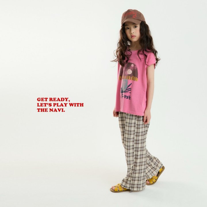 Navi - Korean Children Fashion - #minifashionista - Mushroom Sleeveless Tee - 3