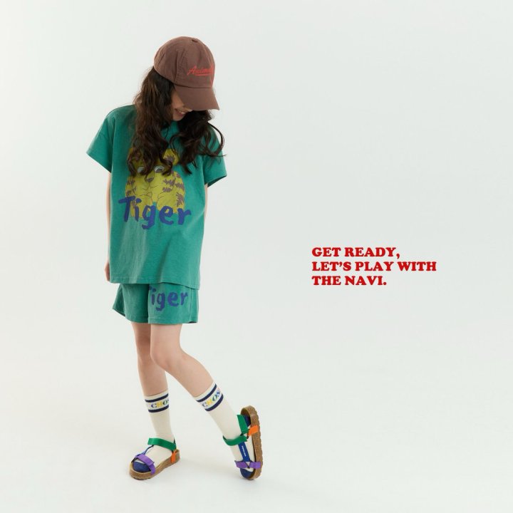 Navi - Korean Children Fashion - #minifashionista - Tiger Tee - 5