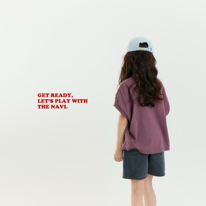 Navi - Korean Children Fashion - #minifashionista - Arc Denim Pants - 5