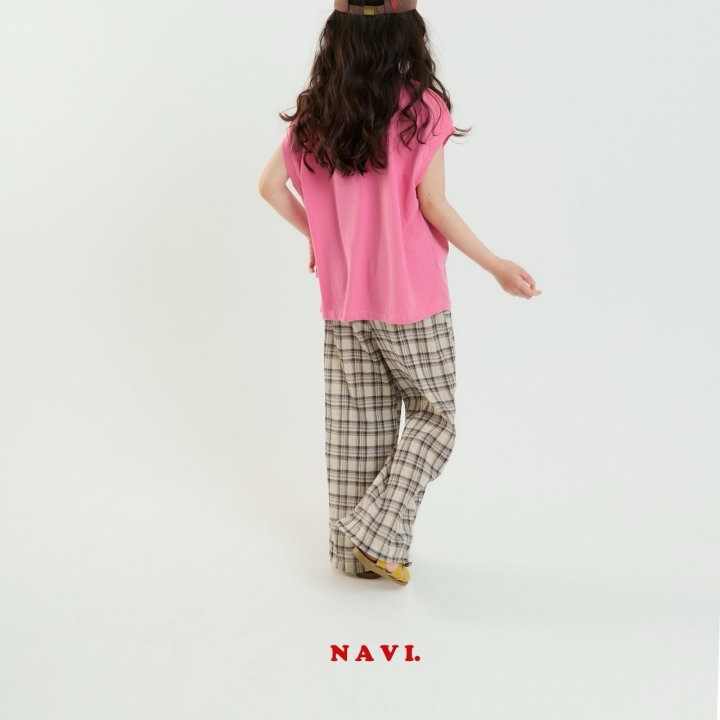 Navi - Korean Children Fashion - #todddlerfashion - Mushroom Sleeveless Tee - 5