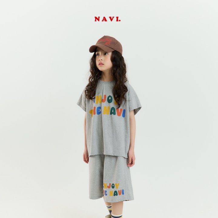 Navi - Korean Children Fashion - #todddlerfashion - Enjoy Tee - 11