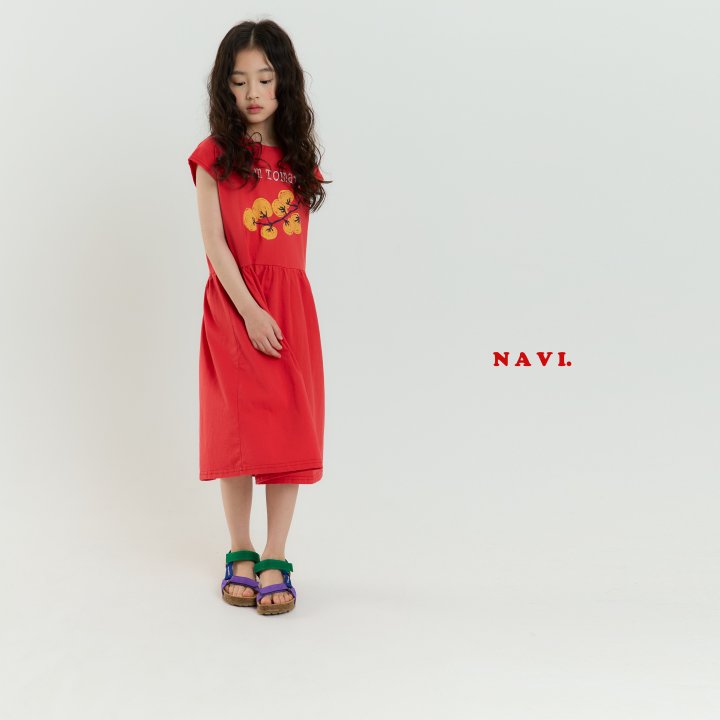 Navi - Korean Children Fashion - #toddlerclothing - Tomato One-piece - 7