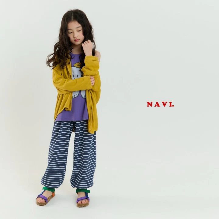 Navi - Korean Children Fashion - #toddlerclothing - Dog Sleeveless Tee