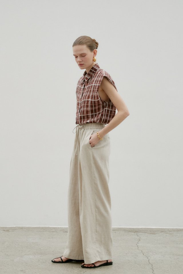 Neroli36 - Korean Women Fashion - #momslook - Check Padded Shirt - 10