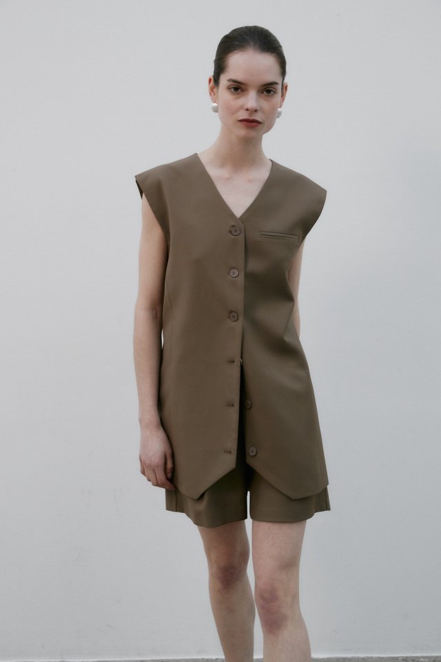 Neroli36 - Korean Women Fashion - #momslook - H-Cookie Vest - 10