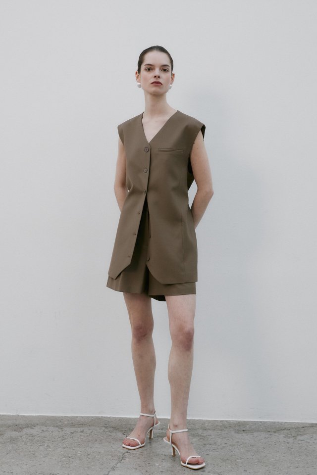 Neroli36 - Korean Women Fashion - #momslook - H-Cookie Vest - 12
