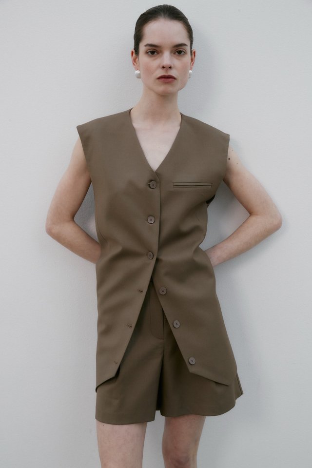 Neroli36 - Korean Women Fashion - #momslook - H-Cookie Vest - 8