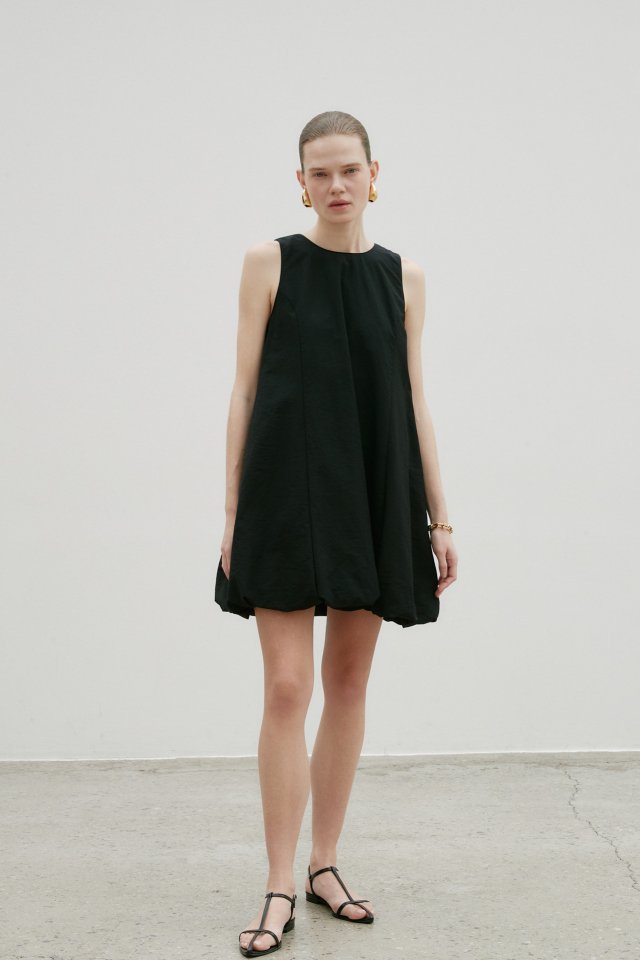 Neroli36 - Korean Women Fashion - #restrostyle - H-Bubble Sleeveless One-piece - 9