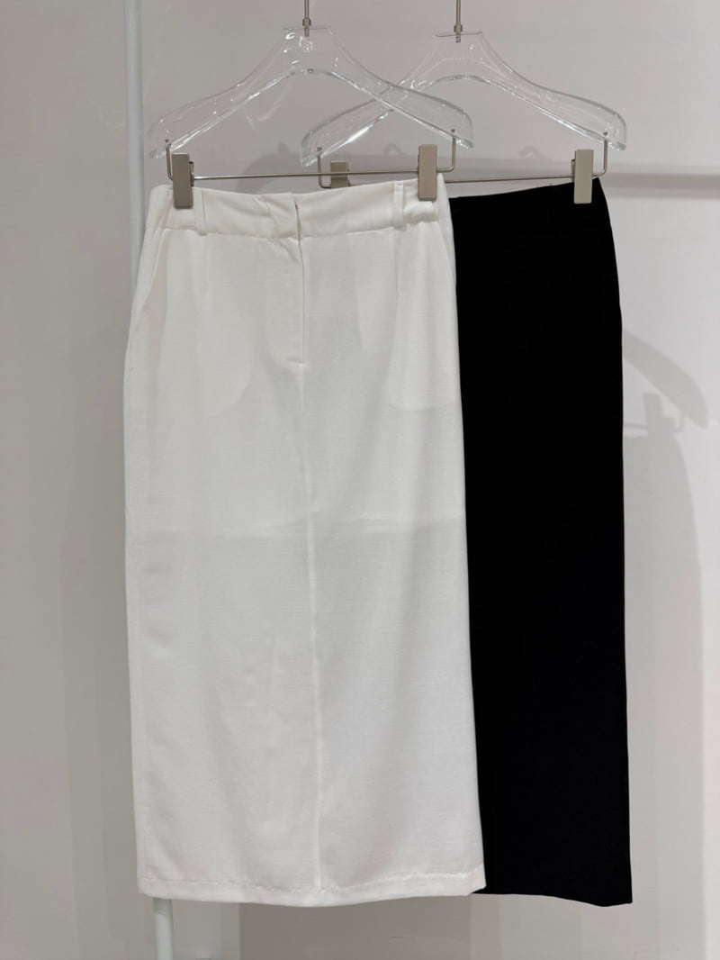 Neroli36 - Korean Women Fashion - #romanticstyle - H-Row Long Skirt
