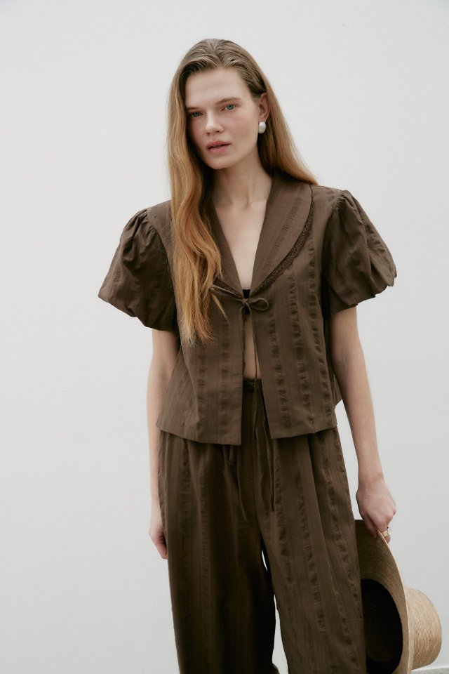 Neroli36 - Korean Women Fashion - #womensfashion - H-Pale Blouse - 3