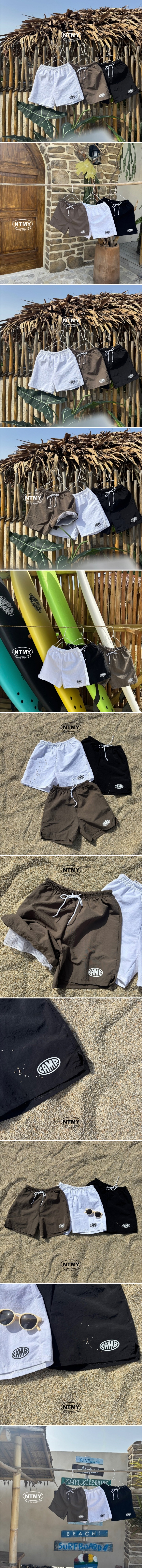 Nice To Meet You - Korean Children Fashion - #childrensboutique - Camp Swim Pants - 2