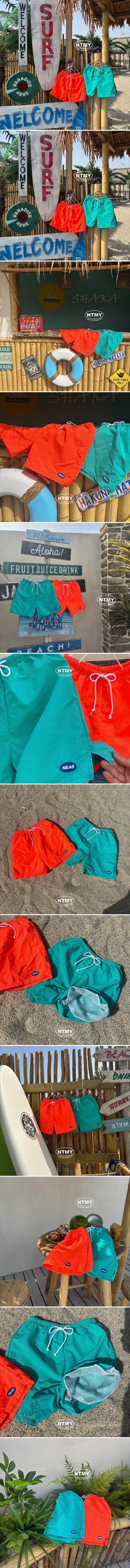 Nice To Meet You - Korean Children Fashion - #designkidswear - Summer Swim Pants - 2