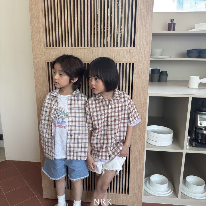 Nrk - Korean Children Fashion - #Kfashion4kids - LA Short Sleeve Tee - 10