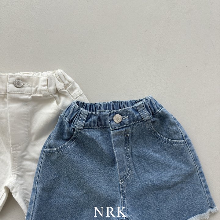 Nrk - Korean Children Fashion - #Kfashion4kids - Raw Edge Denim Pants - 5