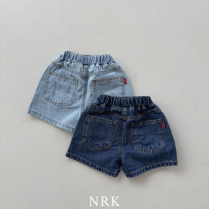 Nrk - Korean Children Fashion - #kidzfashiontrend - Summer Denim Shorts - 4