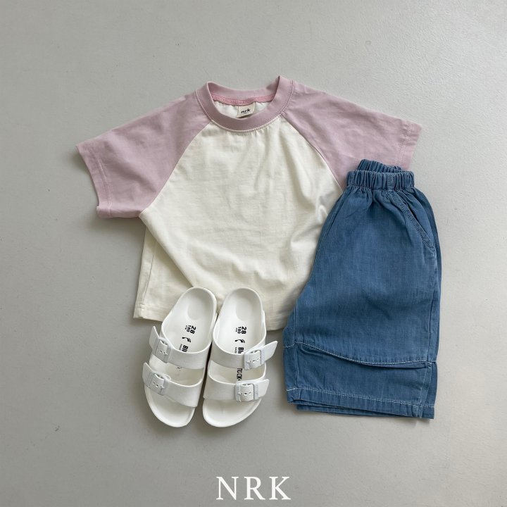 Nrk - Korean Children Fashion - #childofig - Color Raglan Tee - 3