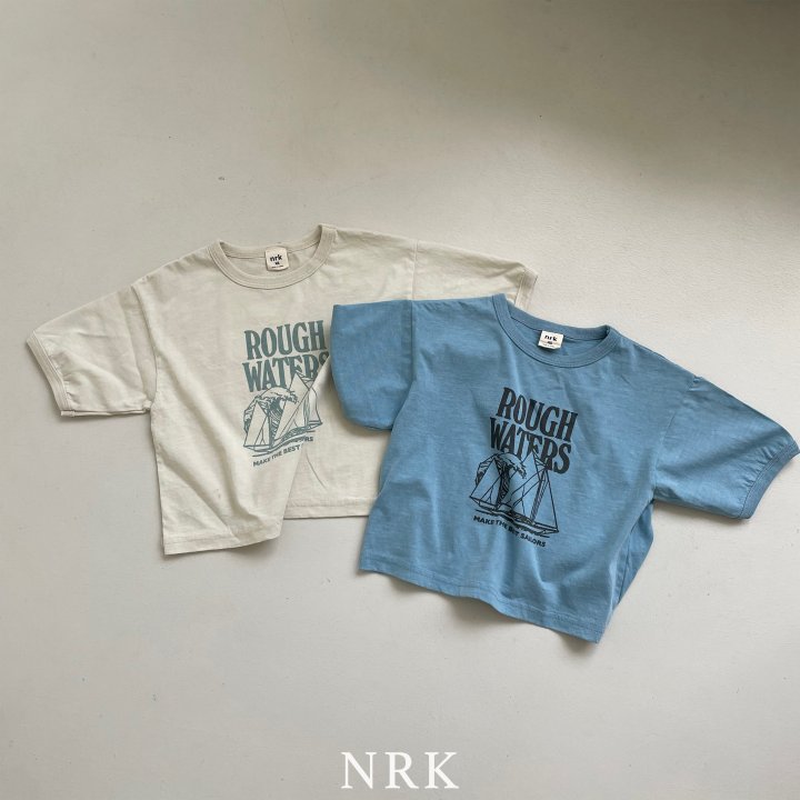 Nrk - Korean Children Fashion - #childofig - Ocean Short Sleeve Tee
