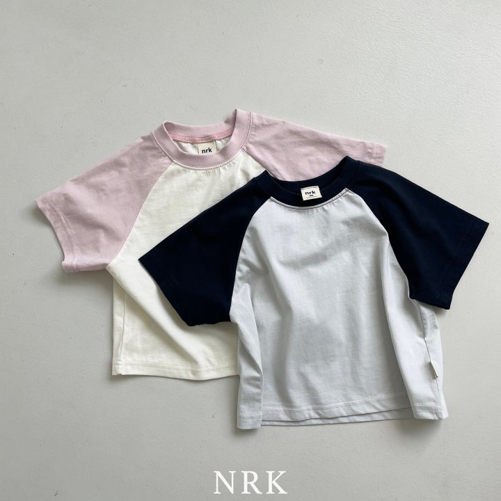 Nrk - Korean Children Fashion - #childofig - Color Raglan Tee - 4