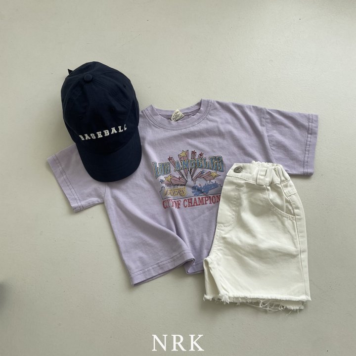 Nrk - Korean Children Fashion - #childrensboutique - LA Short Sleeve Tee - 3