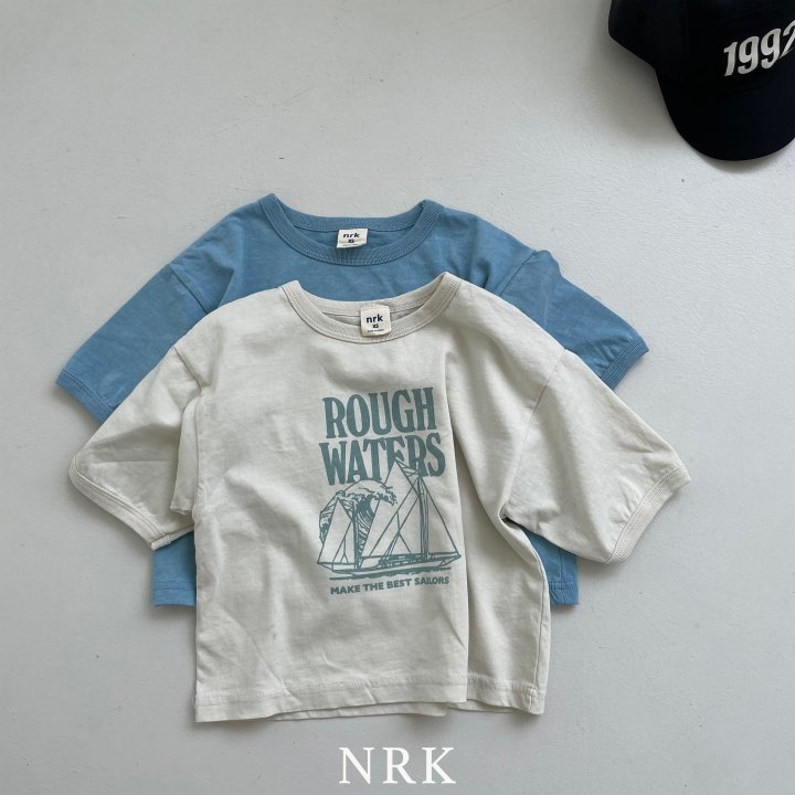 Nrk - Korean Children Fashion - #childrensboutique - Ocean Short Sleeve Tee - 2