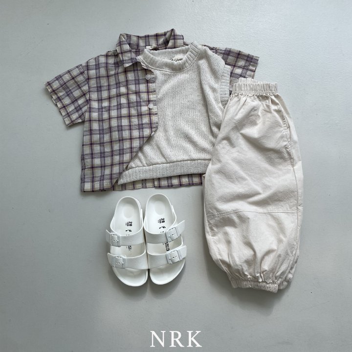 Nrk - Korean Children Fashion - #designkidswear - Linen Knit Vest - 6