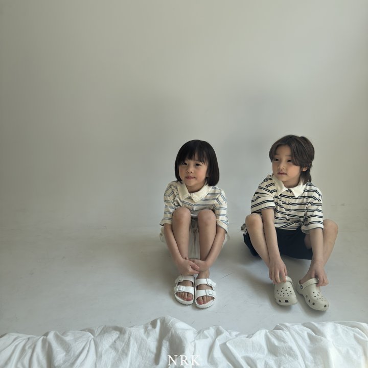 Nrk - Korean Children Fashion - #designkidswear - Standard Collar Tee - 10