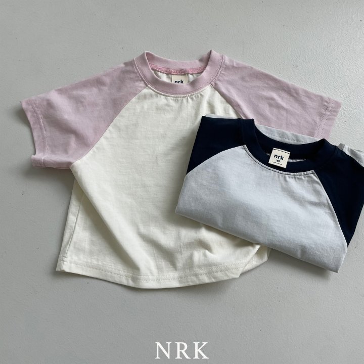 Nrk - Korean Children Fashion - #designkidswear - Color Raglan Tee - 5