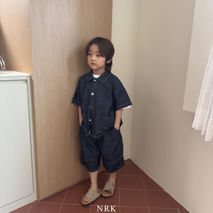 Nrk - Korean Children Fashion - #discoveringself - Summer Denim Shirt - 9