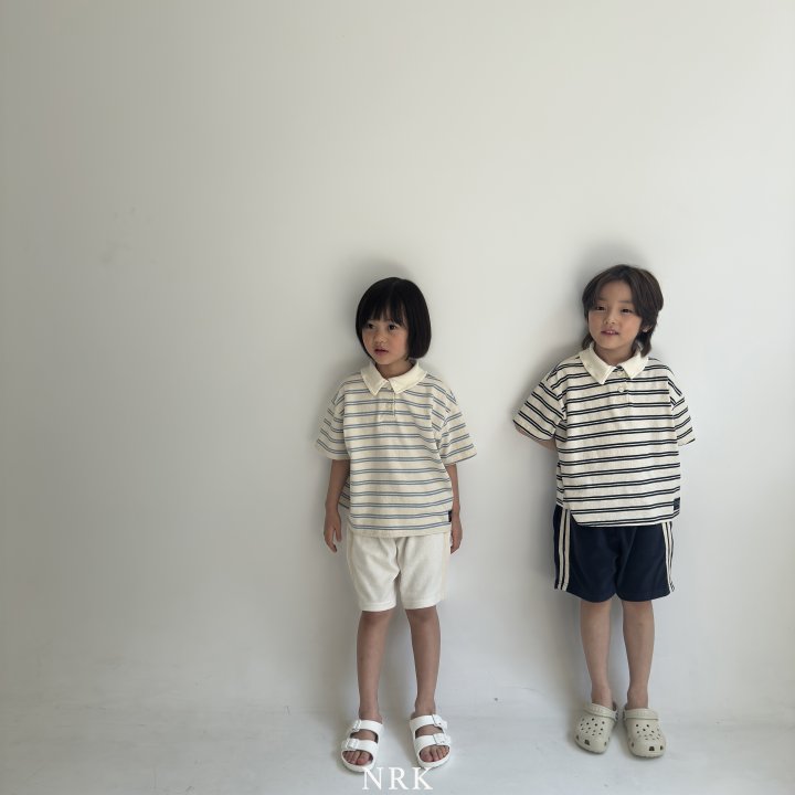 Nrk - Korean Children Fashion - #discoveringself - Standard Collar Tee - 11