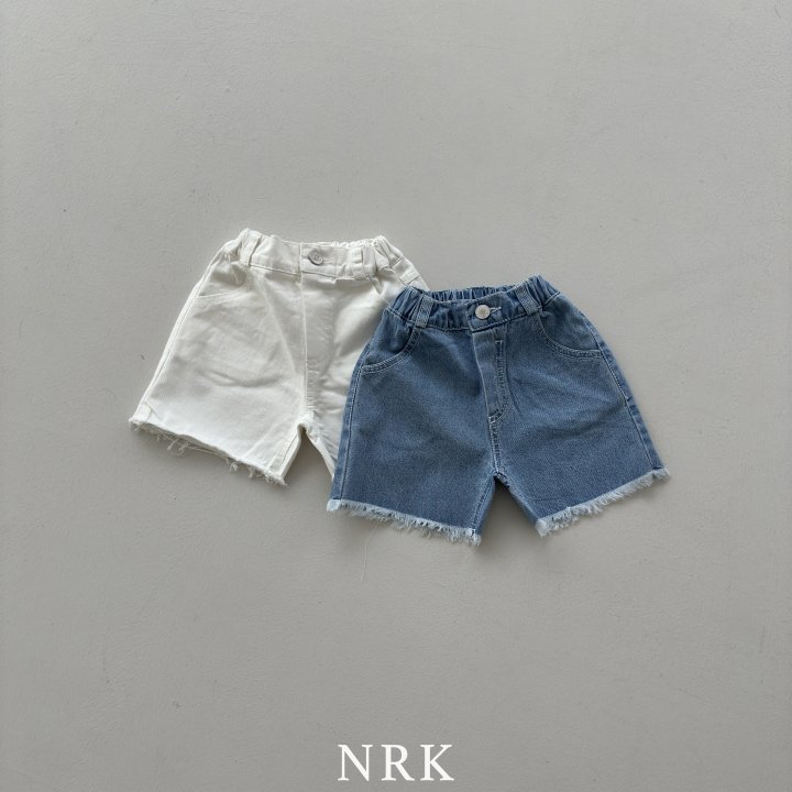 Nrk - Korean Children Fashion - #fashionkids - Raw Edge Denim Pants