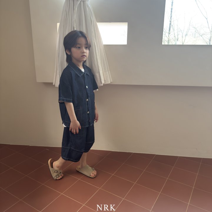 Nrk - Korean Children Fashion - #kidsshorts - Summer Denim Shirt - 11