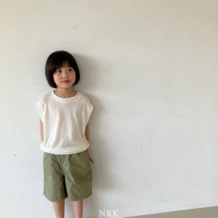 Nrk - Korean Children Fashion - #kidsstore - Linen Knit Vest - 10
