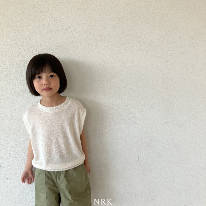 Nrk - Korean Children Fashion - #kidzfashiontrend - Linen Knit Vest - 11