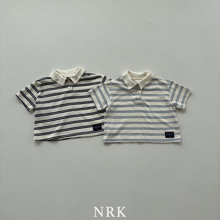 Nrk - Korean Children Fashion - #kidzfashiontrend - Standard Collar Tee