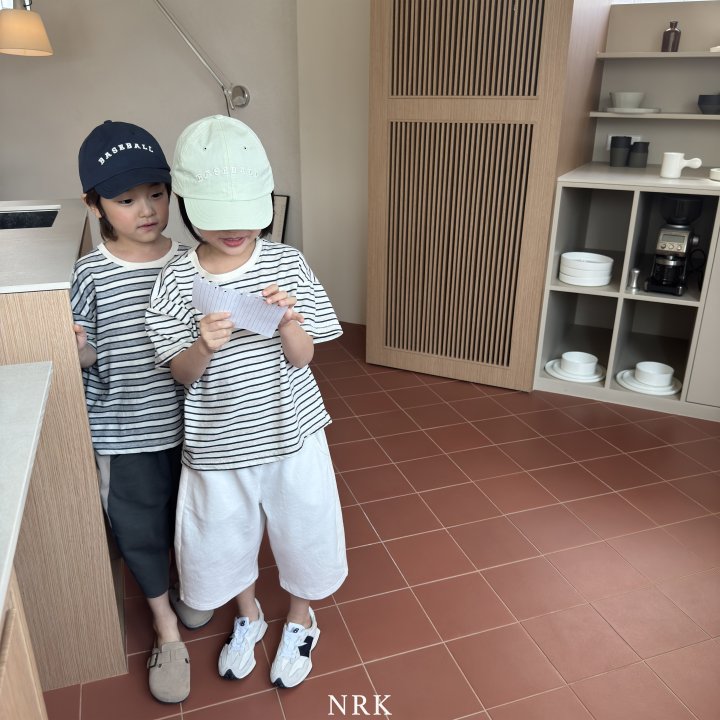 Nrk - Korean Children Fashion - #kidzfashiontrend - Stripe Short Sleeve Tee - 7