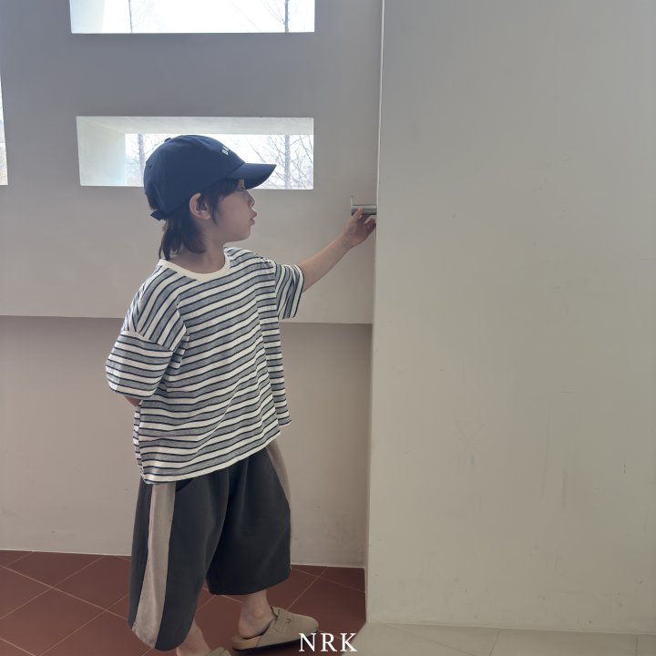 Nrk - Korean Children Fashion - #magicofchildhood - Stripe Short Sleeve Tee - 10