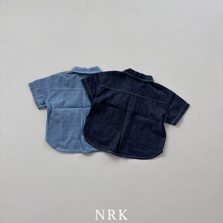 Nrk - Korean Children Fashion - #prettylittlegirls - Summer Denim Shirt - 2