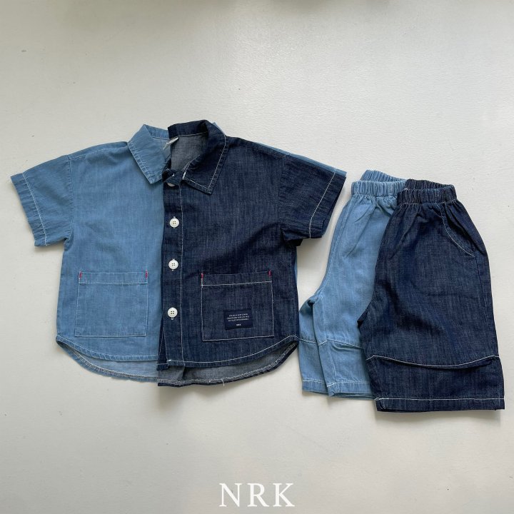 Nrk - Korean Children Fashion - #stylishchildhood - Summer Denim Shirt - 5