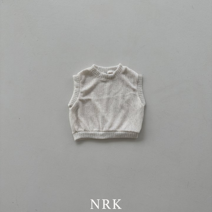 Nrk - Korean Children Fashion - #stylishchildhood - Linen Knit Vest - 3